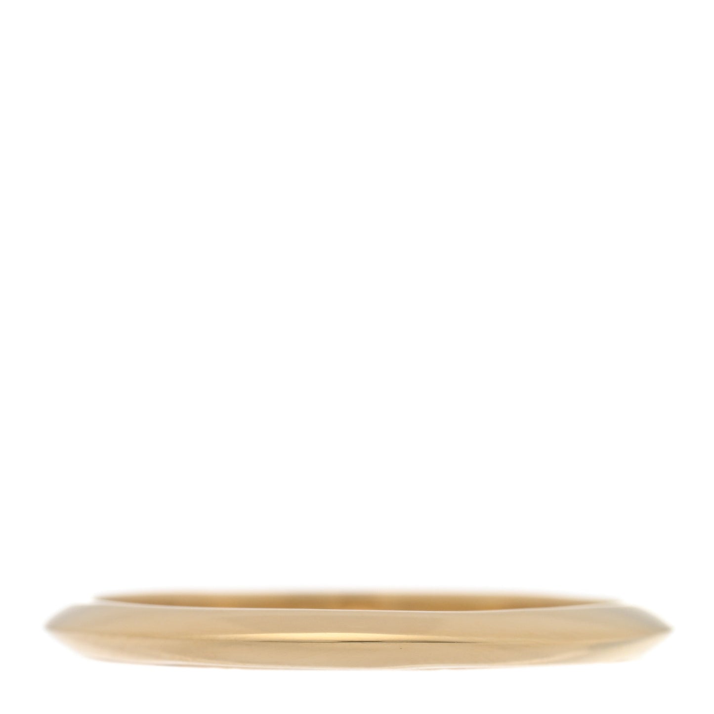 18K Yellow Gold 2mm Knife Edge Wedding Band Ring 56 7.5