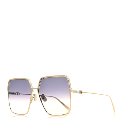 Christian Dior Metal Stellaire 1 Square Sunglasses Silver 1 of 8