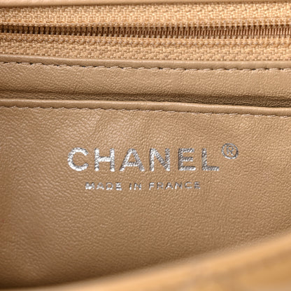 Chanel Patent Calfskin Quilted Mini Rectangular Flap Beige 5 of 10