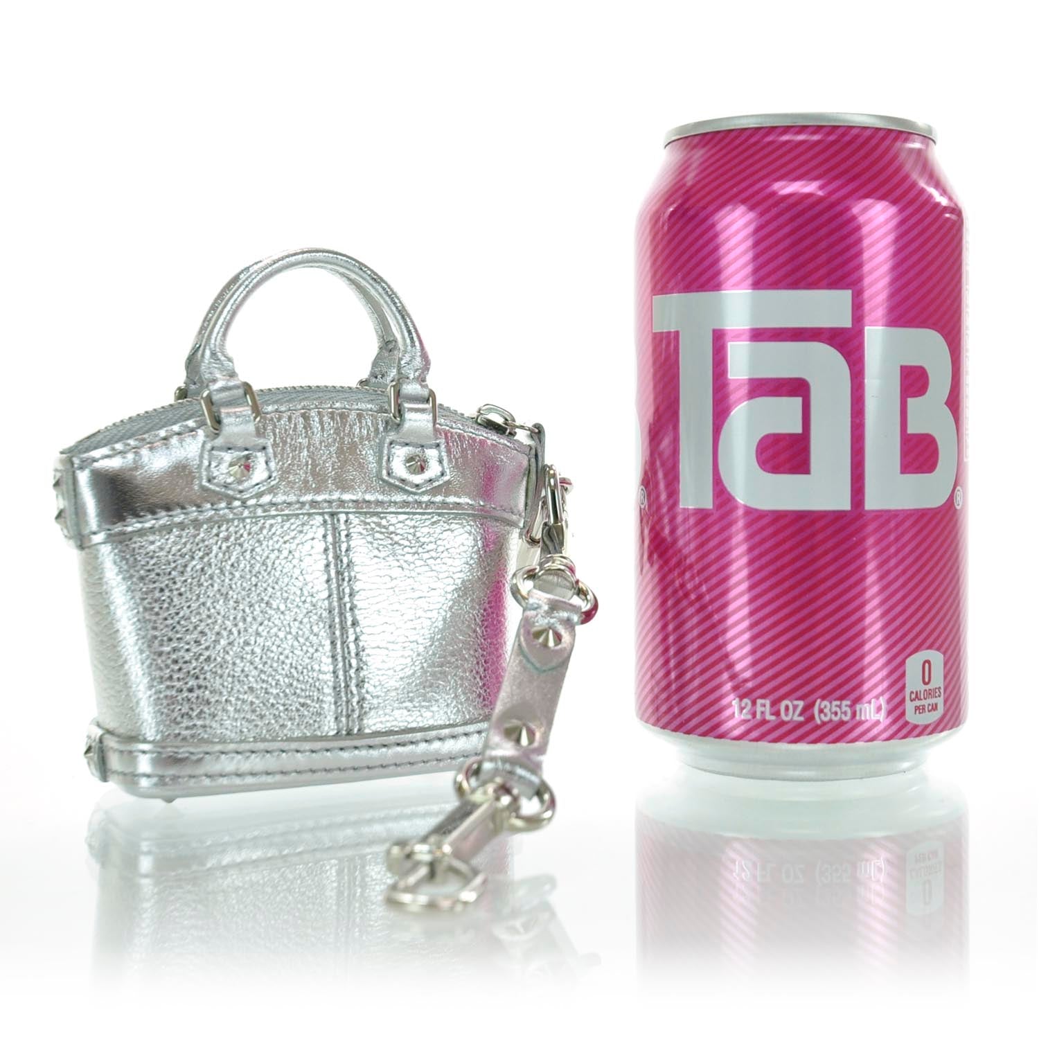 Louis Vuitton Suhali Mini Lockit Bag Charm Silver 2 of 7