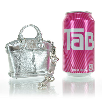 Louis Vuitton Suhali Mini Lockit Bag Charm Silver 2 of 7