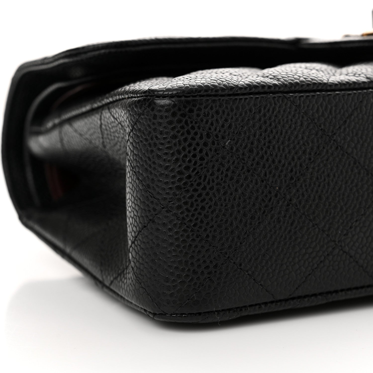 Chanel Caviar Quilted Small Double Flap Black 9 of 11