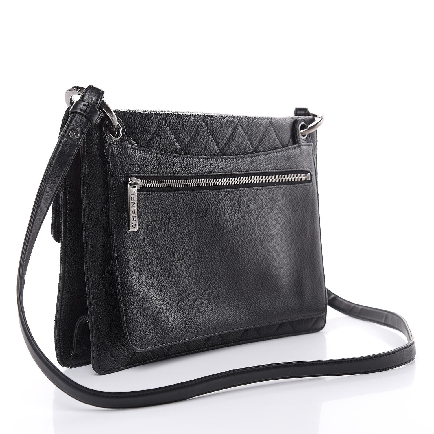 Chanel Caviar Quilted Large Retro Class Flap Black 3 of 14