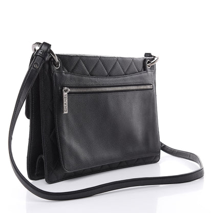 Chanel Caviar Quilted Large Retro Class Flap Black 3 of 14
