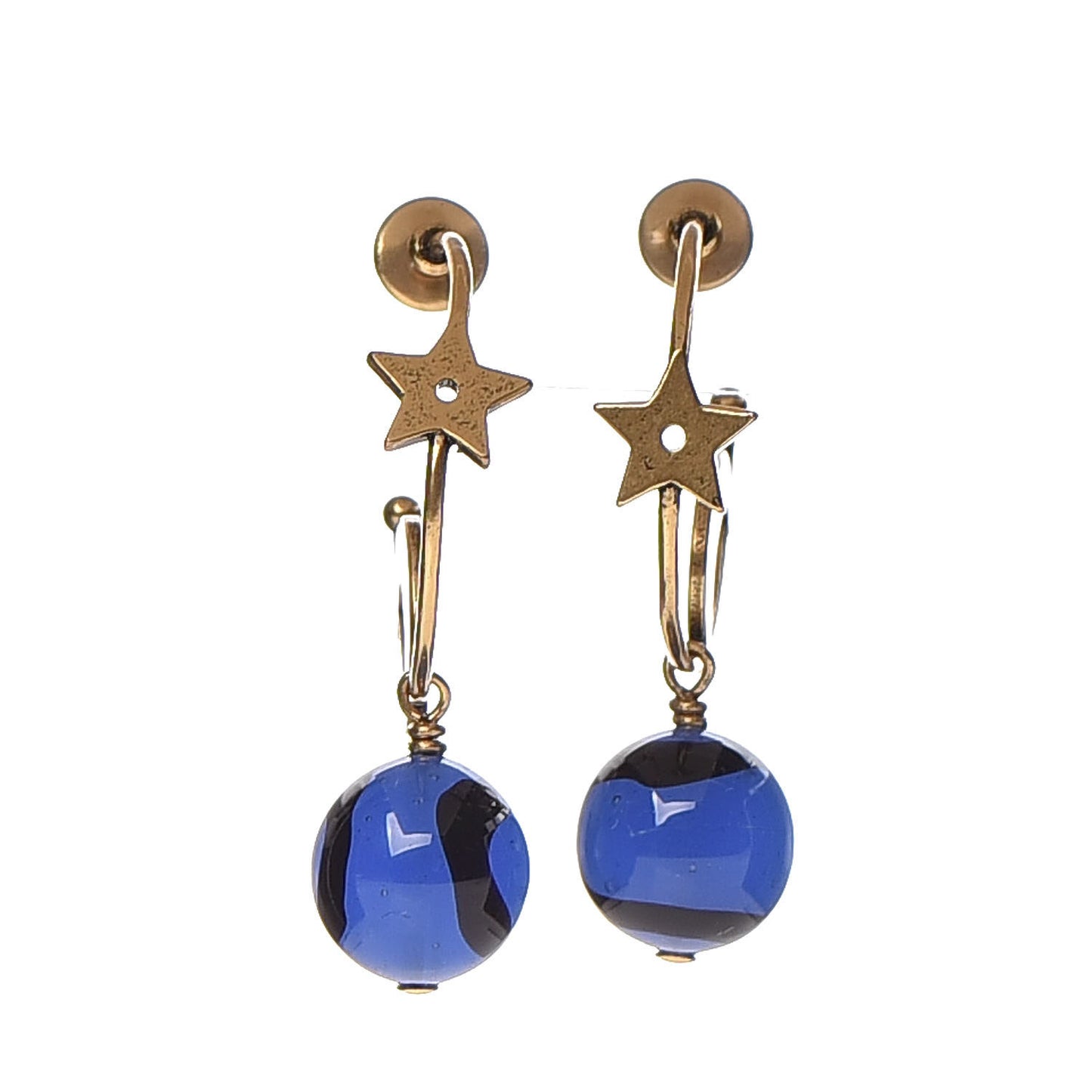 Astre Lunaire Tribales Hoop Earrings