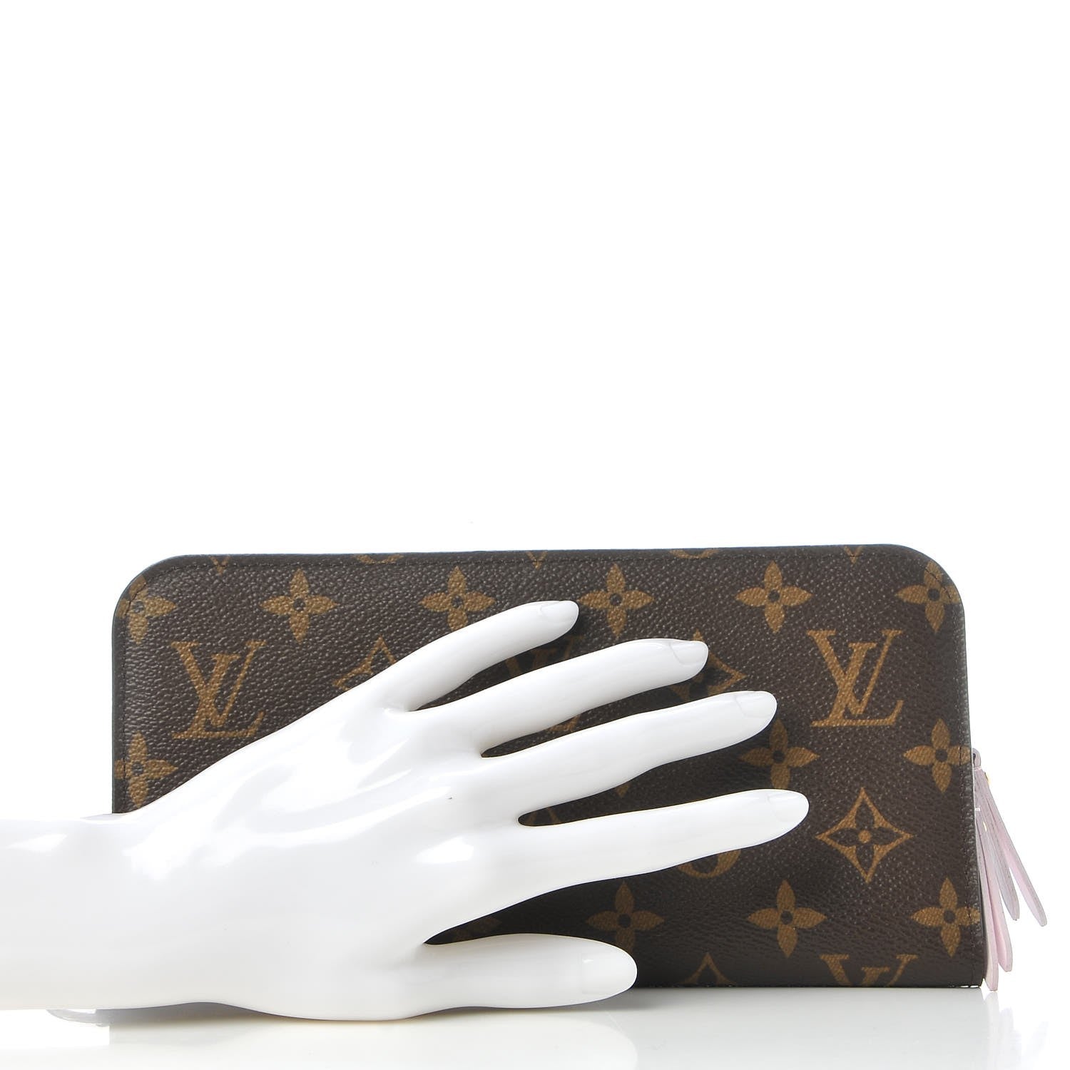 Louis Vuitton Monogram Fleuri Insolite Wallet Rose 2 of 10
