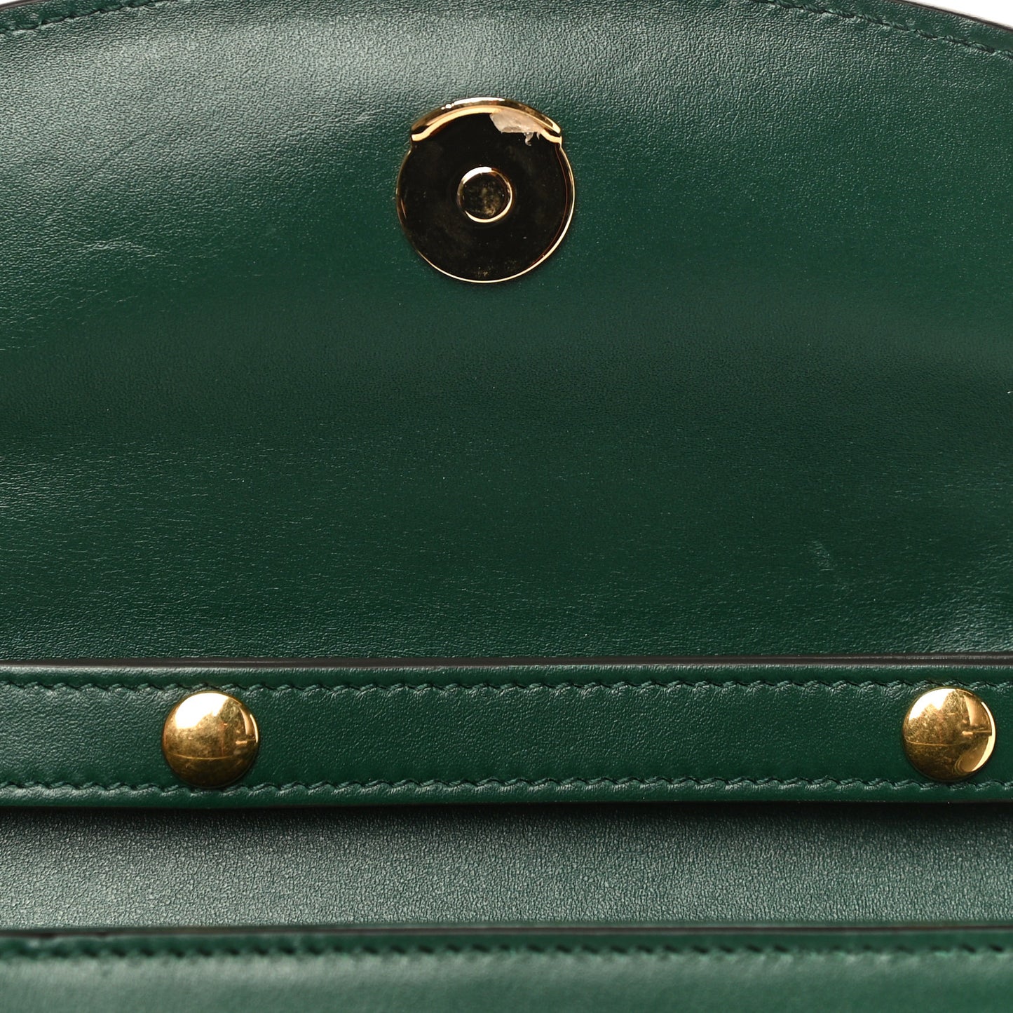 Smooth Calfskin Mini Zumi Shoulder Bag Vintage Green