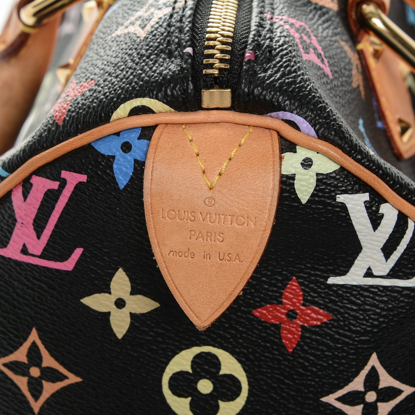 Monogram Multicolor Speedy 30 Black