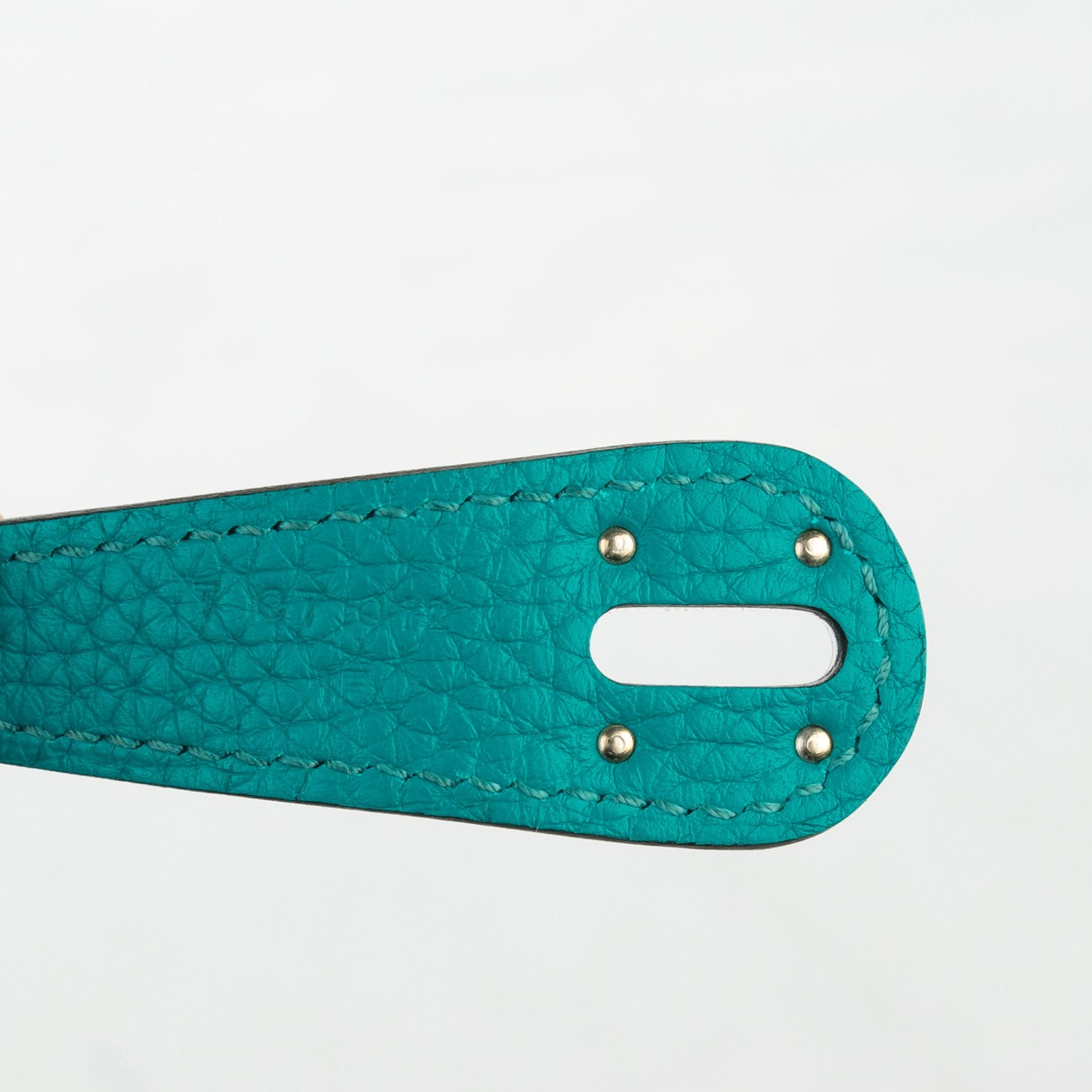 Hermes Taurillon Clemence Lindy 26 Bleu Paon 5 of 7