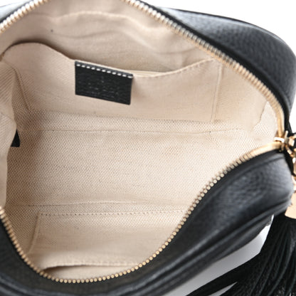Gucci Pebbled Calfskin Small Soho Disco Bag Black 5 of 8