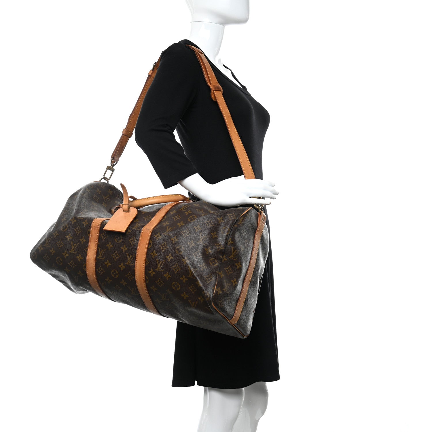 Louis Vuitton Monogram Keepall Bandouliere 50 3 of 11