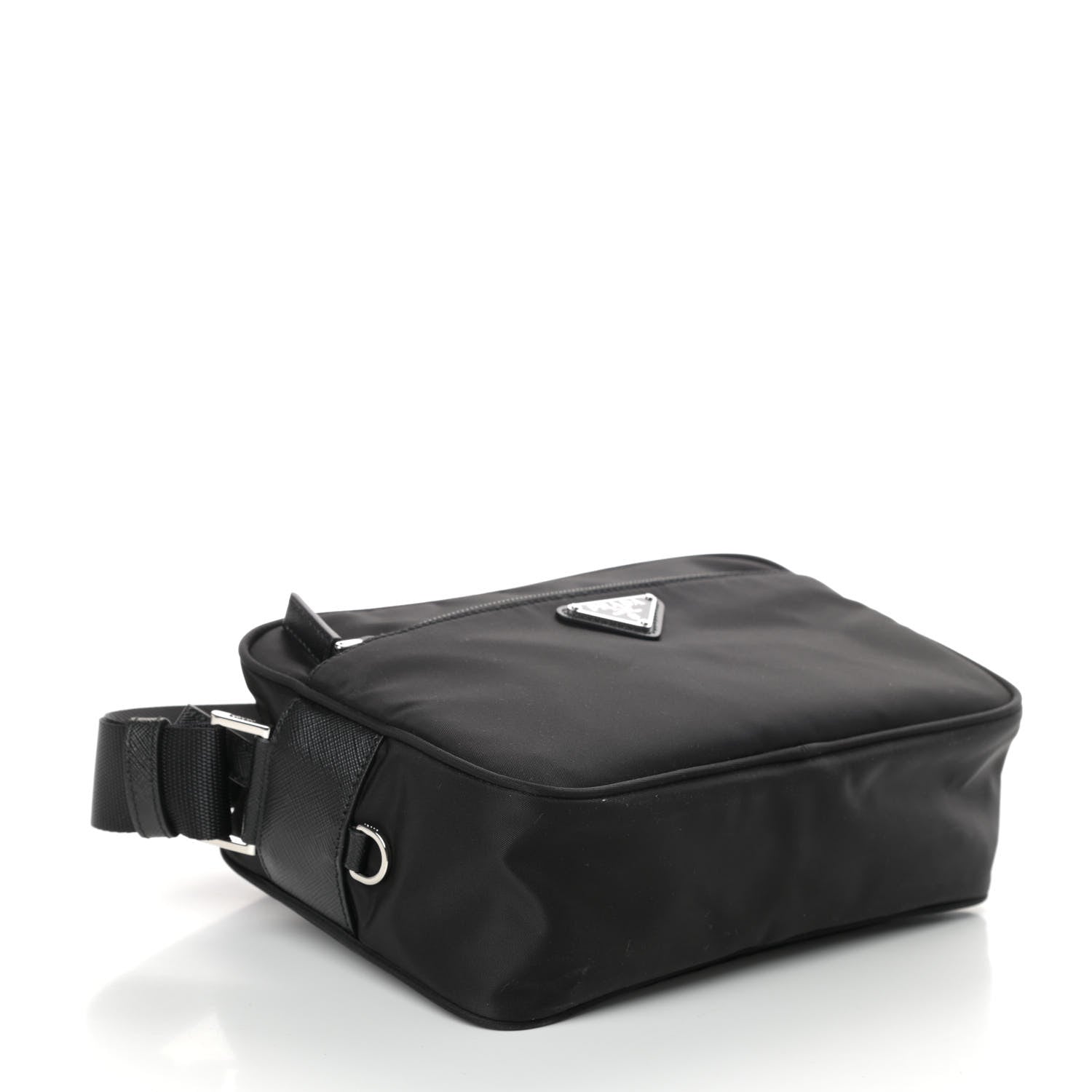 Prada Tessuto Nylon Vela Shoulder Bag Black 4 of 9