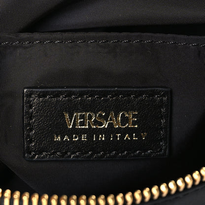 Versace Nylon Tribute Icon Flat Pouch Black 6 of 8