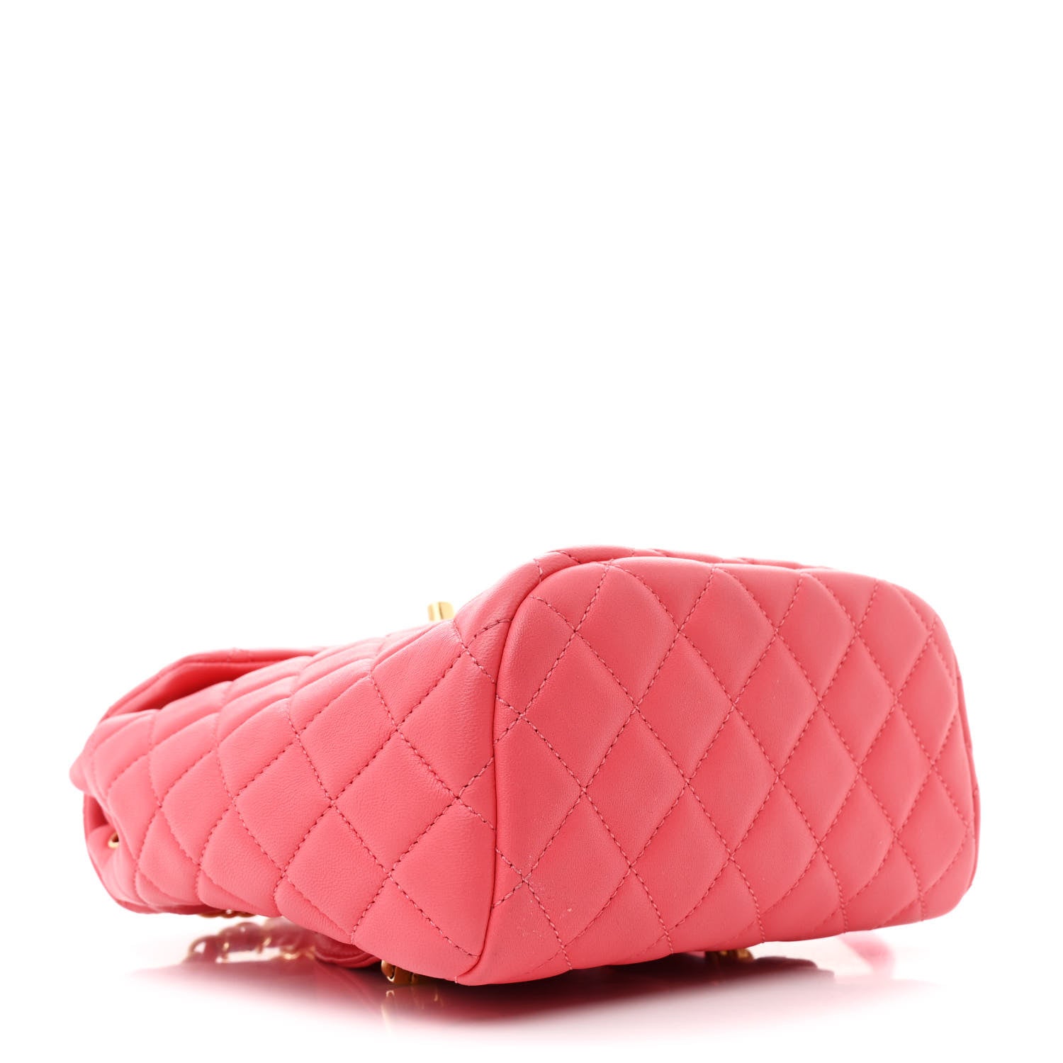 Chanel Lambskin Quilted Small Urban Spirit Backpack Dark Pink 4 of 10