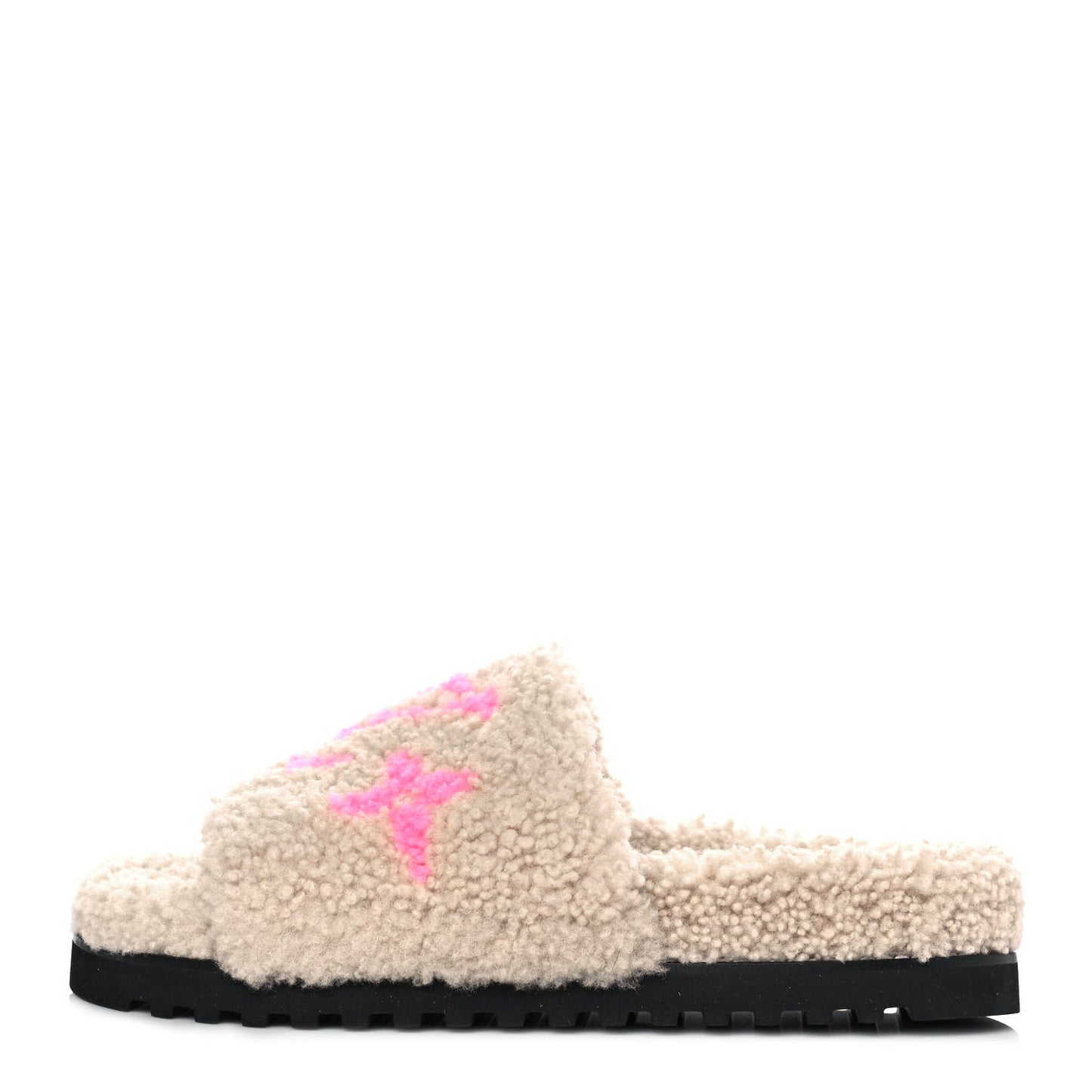 Shearling Paseo Flat Comfort Mule 40 Beige
