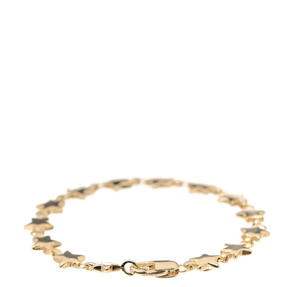 Tiffany 18K Yellow Gold Chain of Stars Bracelet 3 of 6