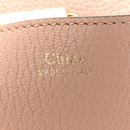 Chloe Grained Lambskin Drew Shoulder Bag Cement Pink 6 of 10