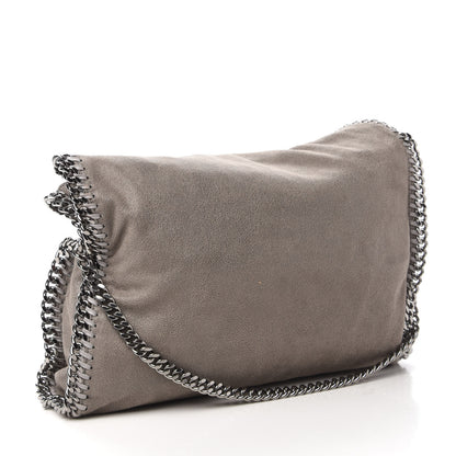 Stella McCartney Shaggy Deer Falabella Fold Over Tote Grey 3 of 9