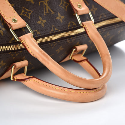 Louis Vuitton Monogram Keepall Bandouliere 55 10 of 17