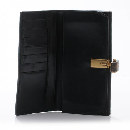 Gucci Monogram Continental Wallet Black 5 of 7