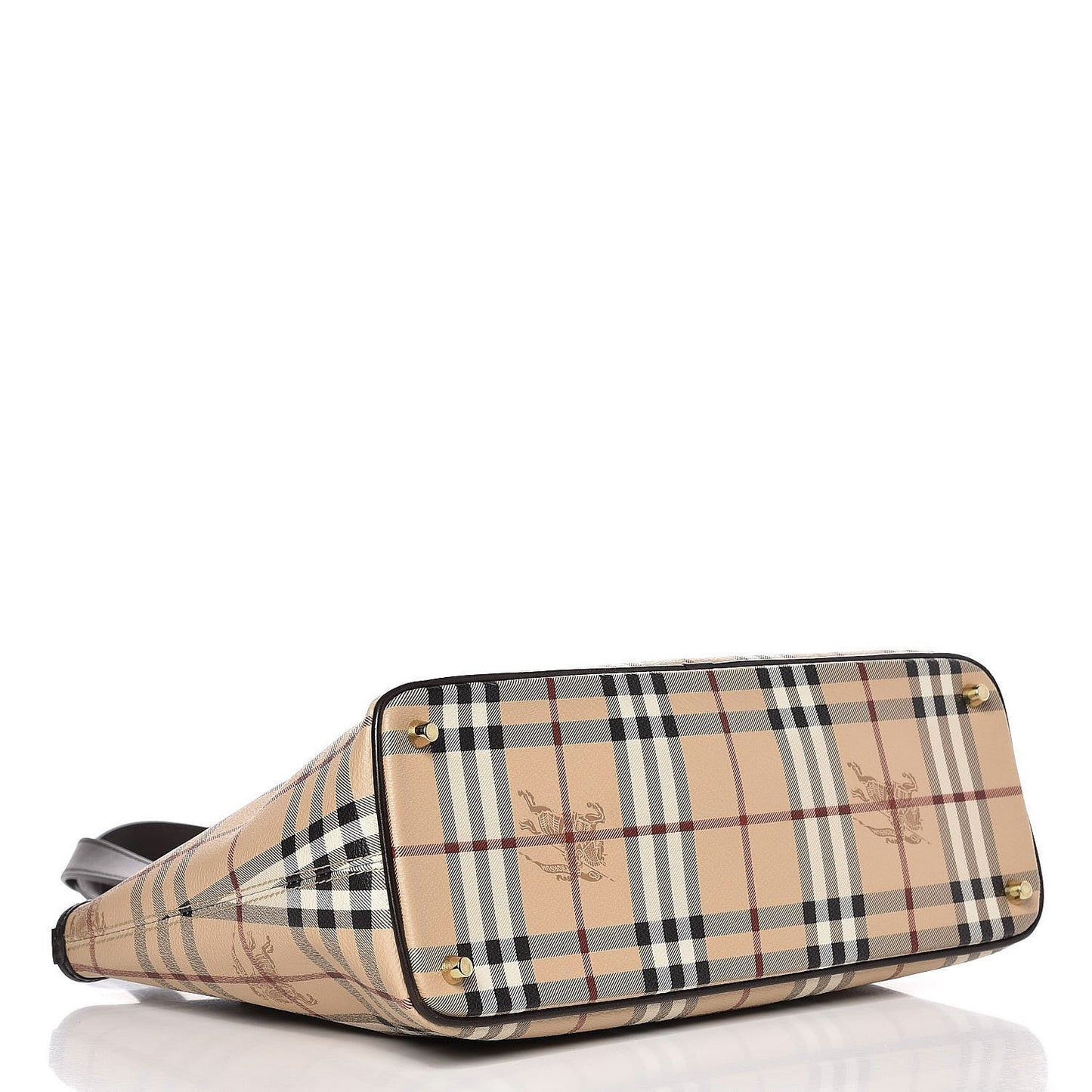 Haymarket Check Medium Regent Tote Chocolate