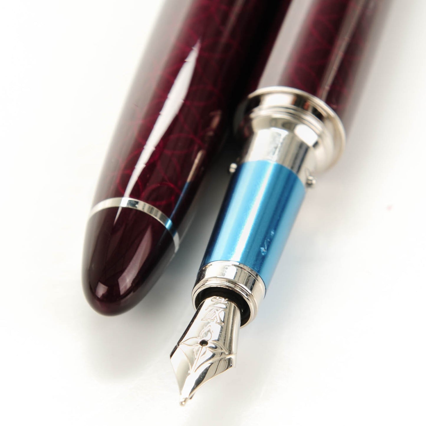 Lacquer Carte Du Tendre Fountain Pen
