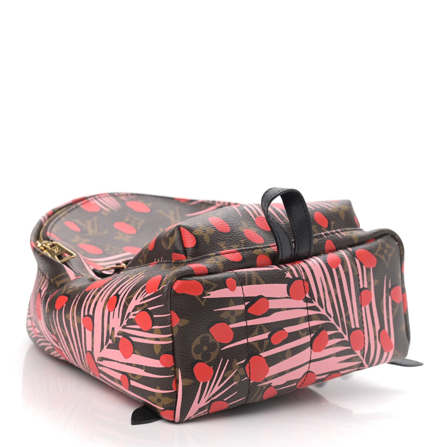 Monogram Jungle Dots Palm Springs Backpack PM Sugar Pink Poppy