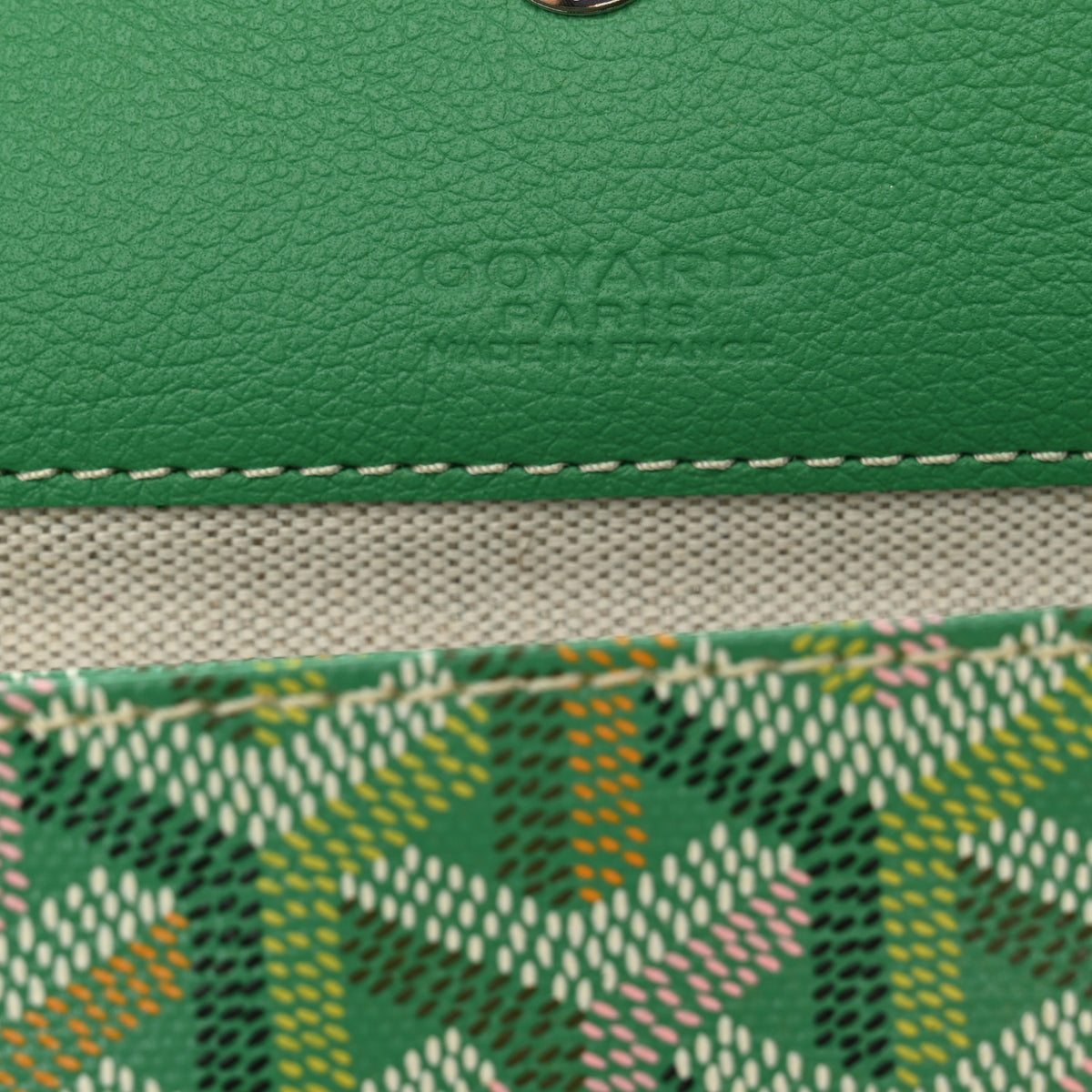Goyardine Saint Louis PM Meadow Green