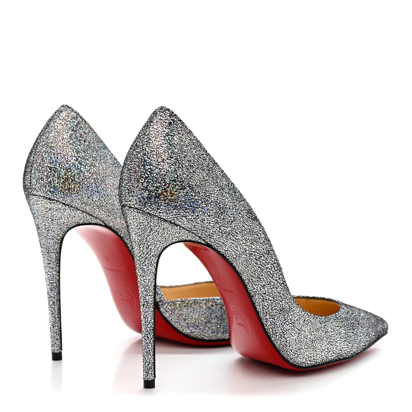Nappa Mica Iriza 100 Pumps  39 Silver