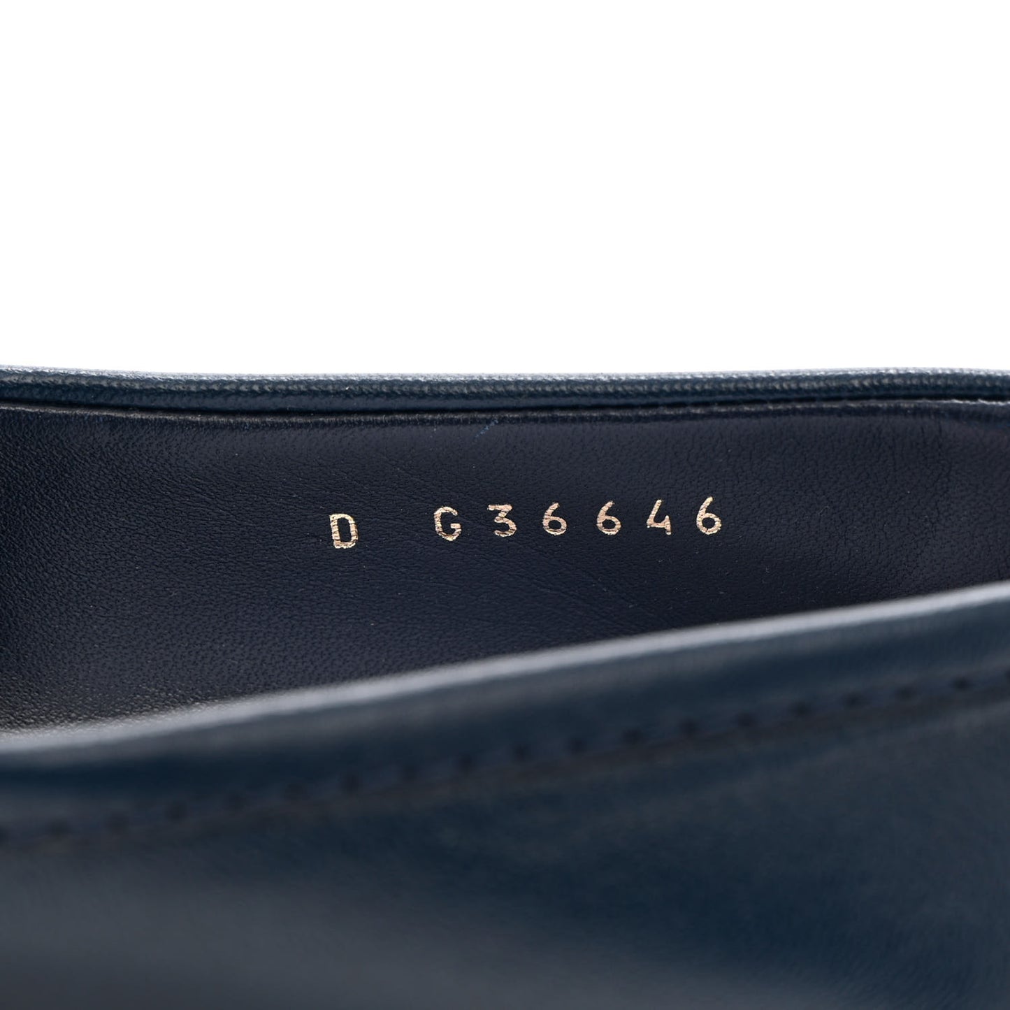 Lambskin Quilted CC Turnlock Loafers 40 Navy
