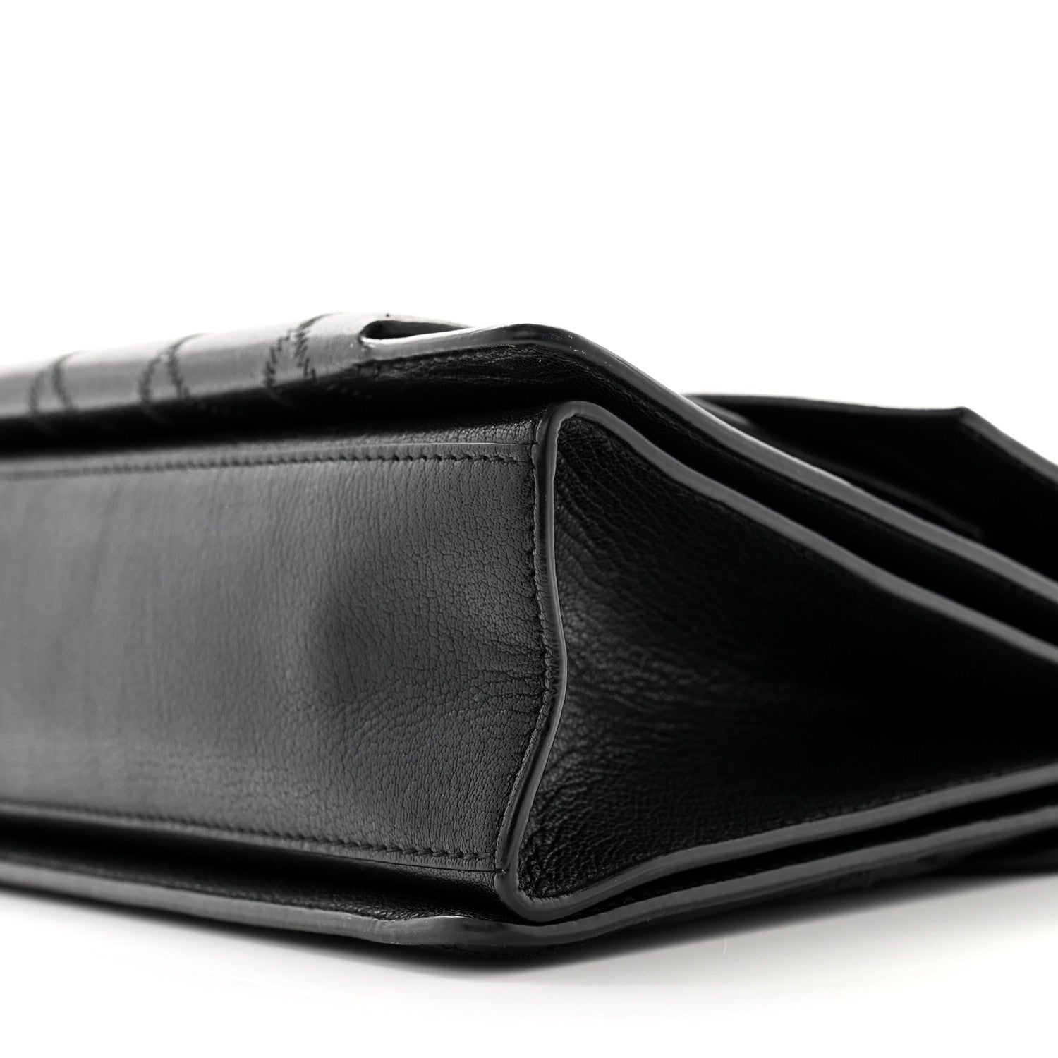 Givenchy Goatskin Quilted Medium GV3 Shoulder Bag Black 10 of 11