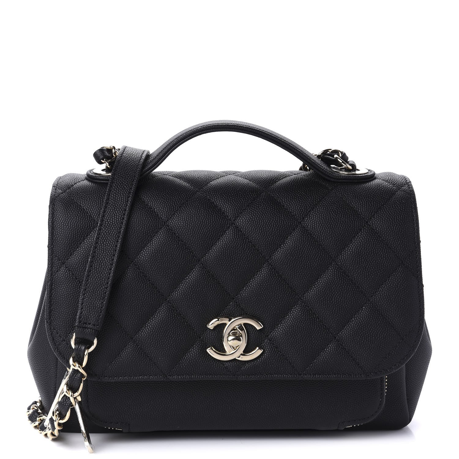 Chanel Caviar Quilted Medium Business Affinity Flap Black 1 of 10