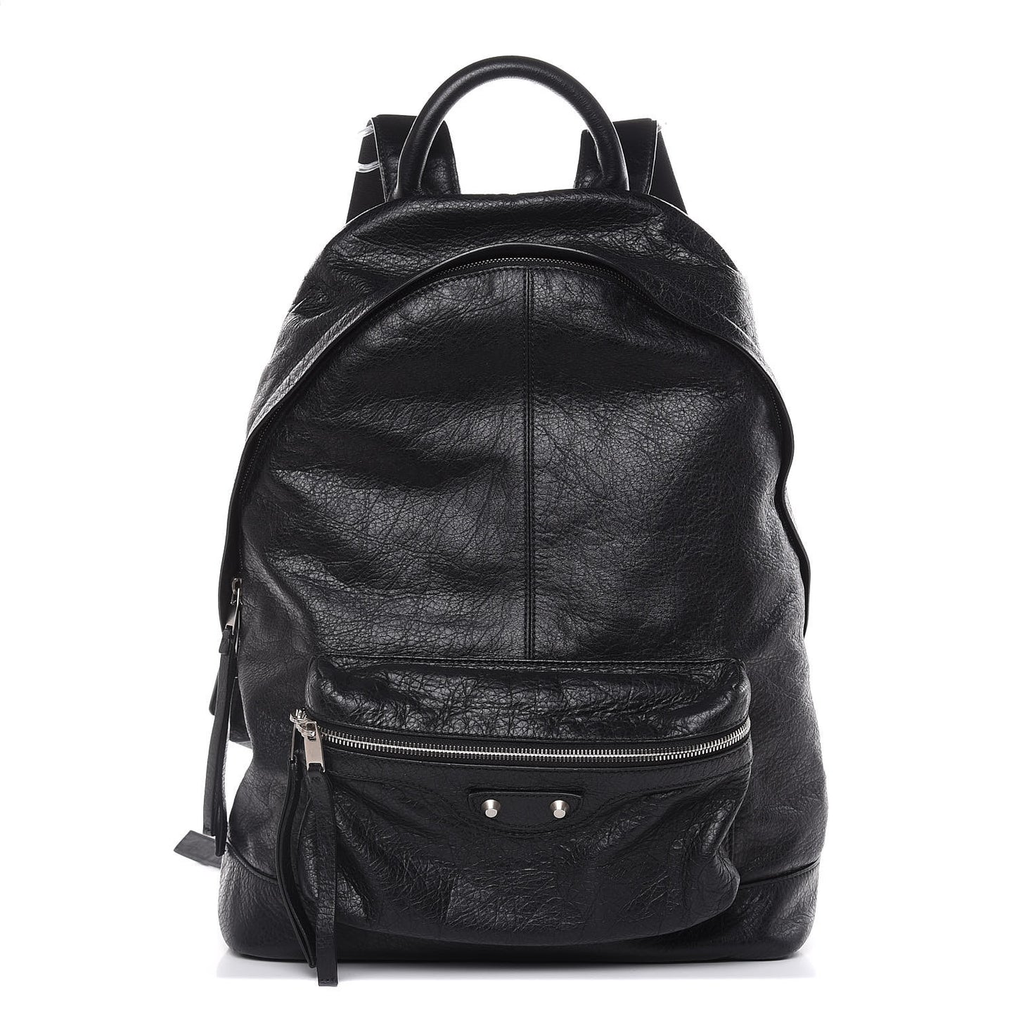 Agneau Classic Hardware Backpack Black
