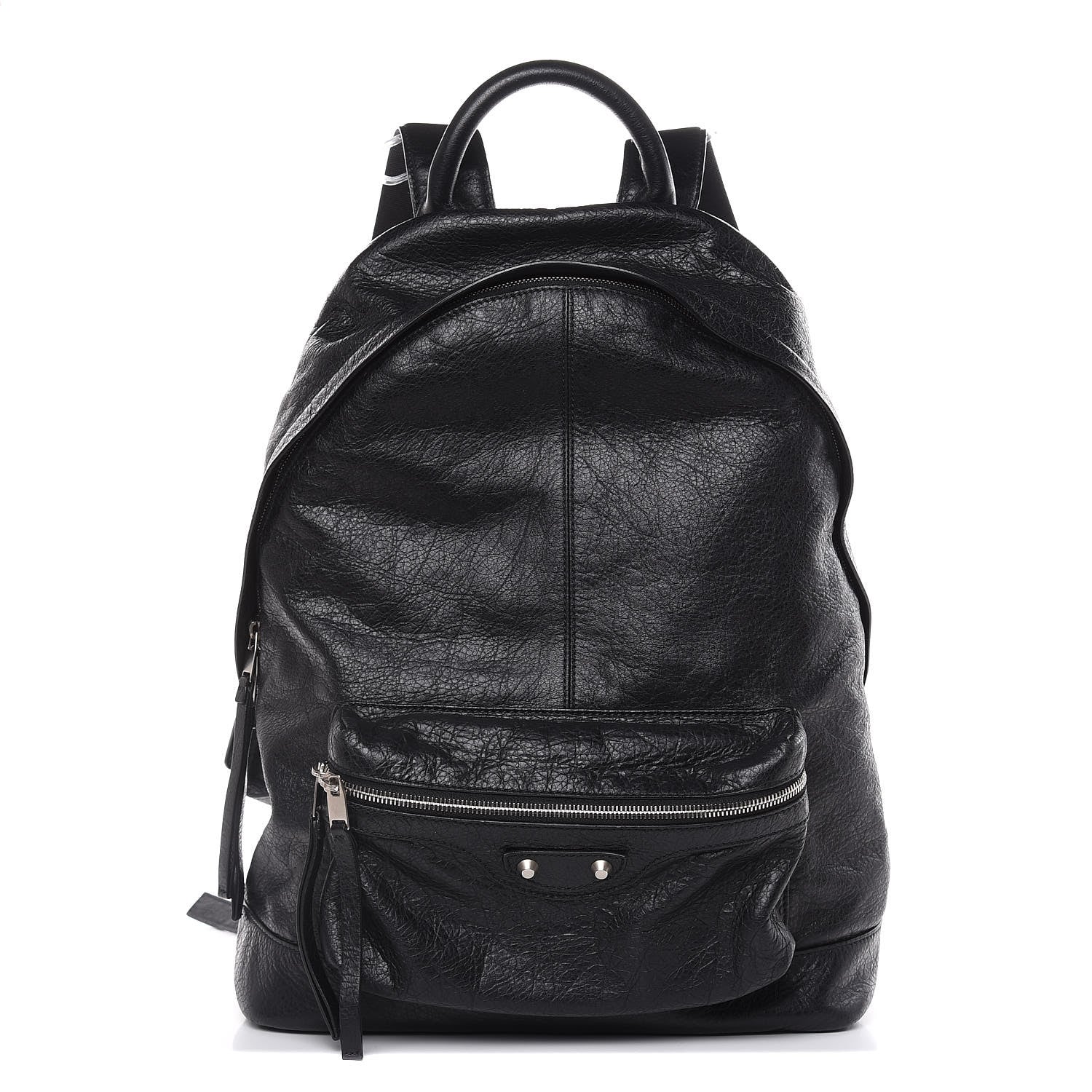 Balenciaga Agneau Classic Hardware Backpack Black 1 of 9