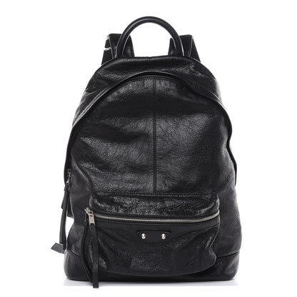 Balenciaga Agneau Classic Hardware Backpack Black 1 of 9