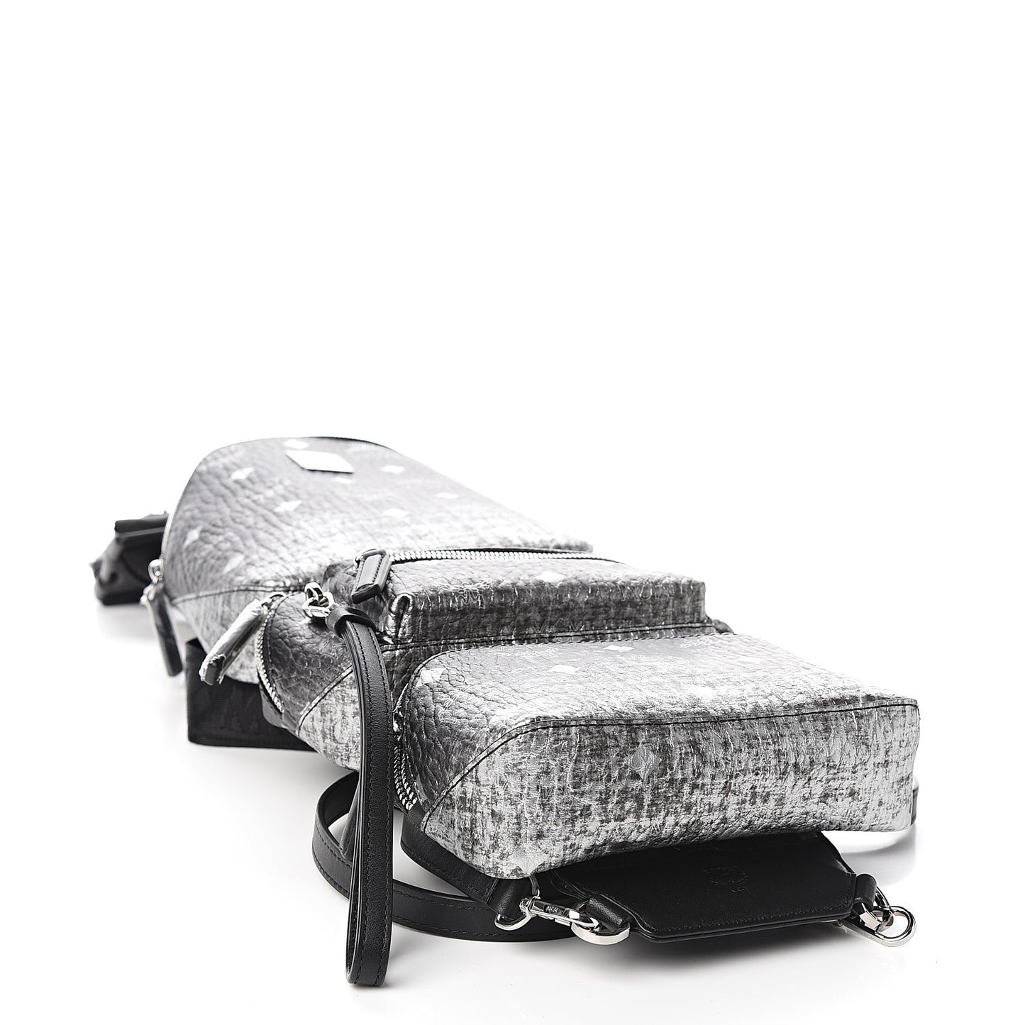 Gradation Visetos Trey 4-in-1 Sling Backpack Silver