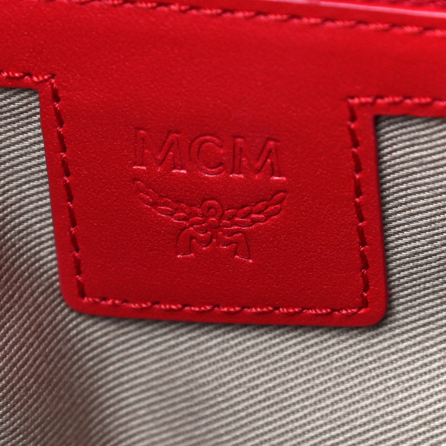 Visetos Year Of The Ox Medium Standing Wristlet Zip Pouch Viva Red
