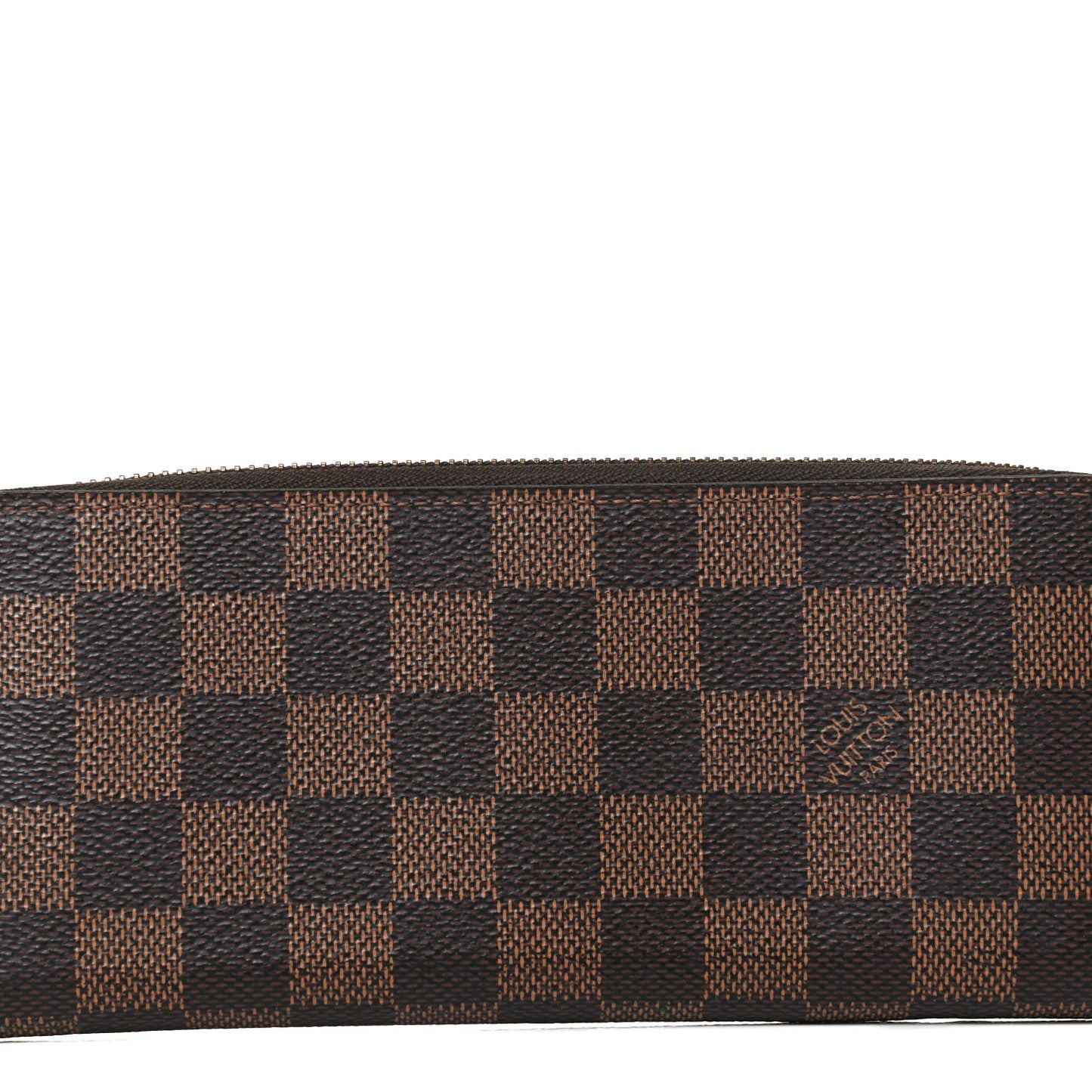 Damier Ebene Clemence Wallet Cherry