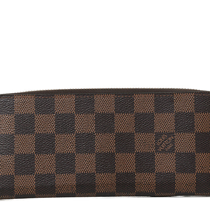 Louis Vuitton Damier Ebene Clemence Wallet Cherry 7 of 13