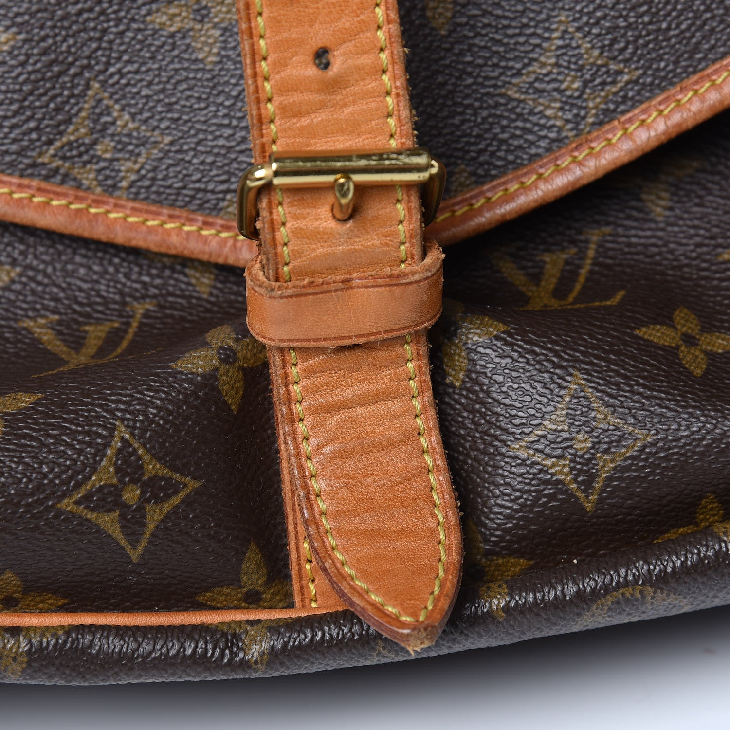 Louis Vuitton Monogram Saumur 35 10 of 27