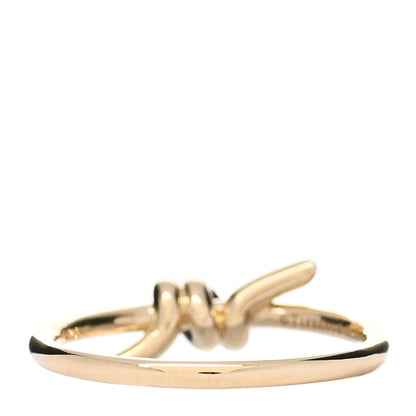 Tiffany 18K Yellow Gold Knot Ring 57 8 3 of 4