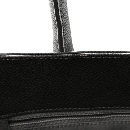 Chanel Calfskin Cerf Executive Shopper Tote Grey 13 of 15