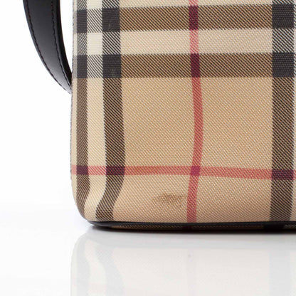 Burberry Prorsum House Check Shoulder Bag Black 6 of 11