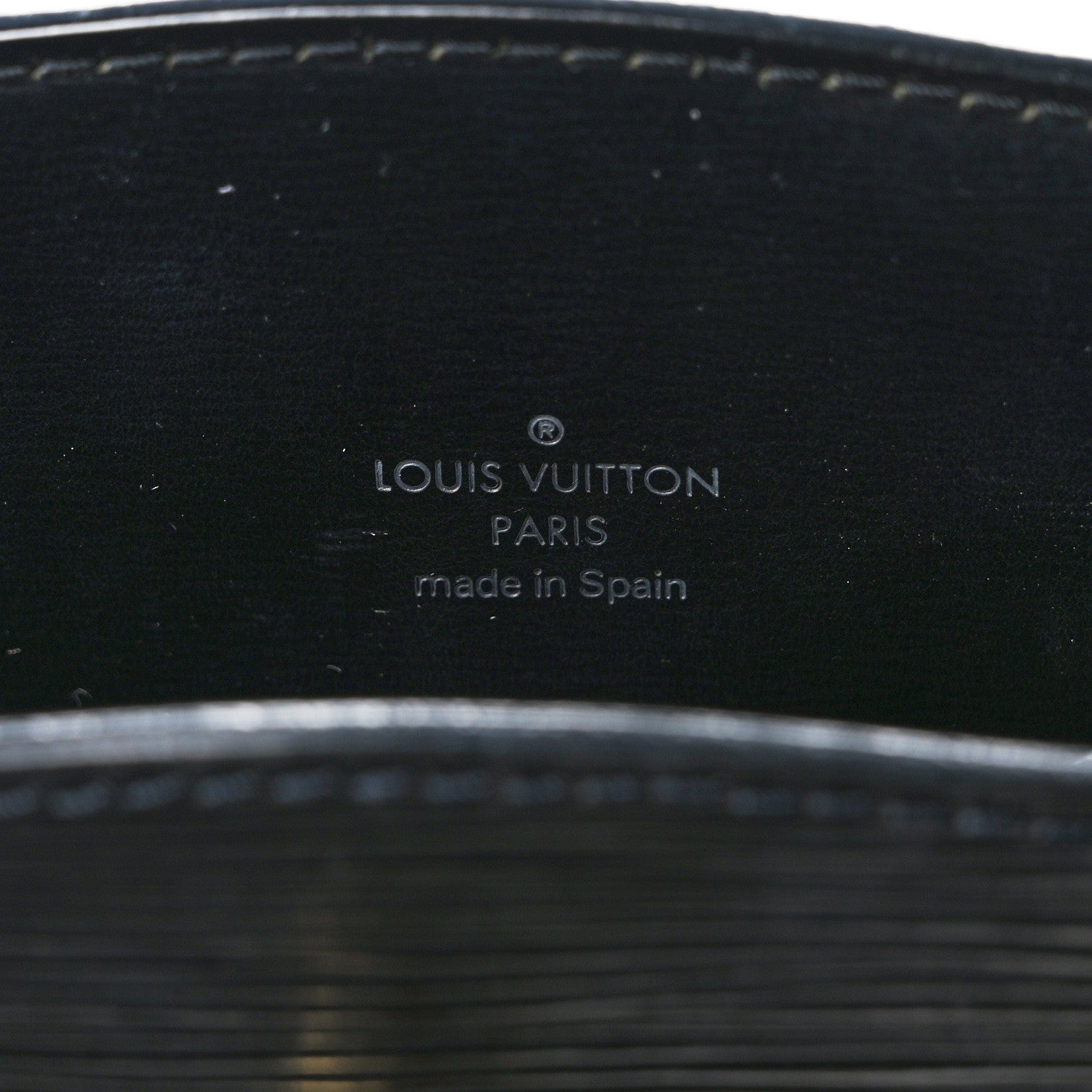 Louis Vuitton Epi Cluny Black 6 of 9