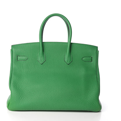 Hermes Togo Birkin 35 Bambou 5 of 28