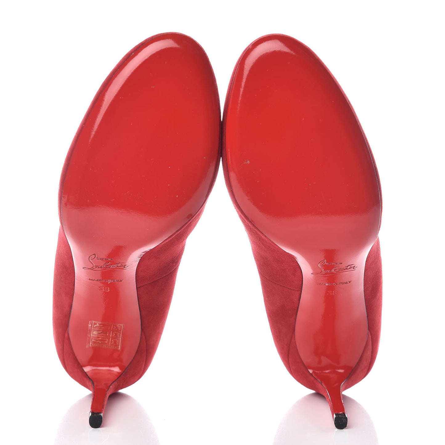 Suede Fifi 80 Pumps 38 Red