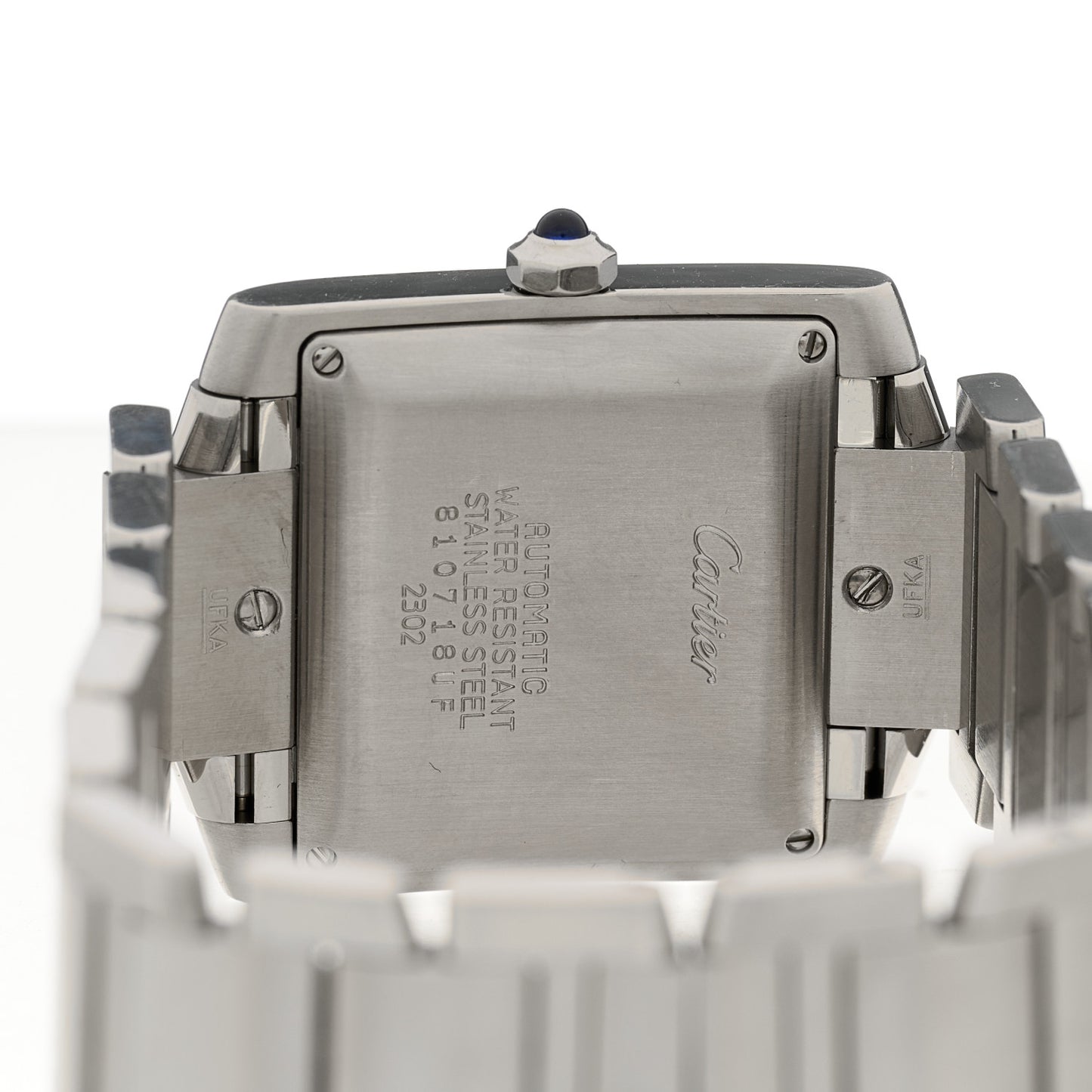 Stainless Steel 28mm Tank Francaise Automatic Watch
