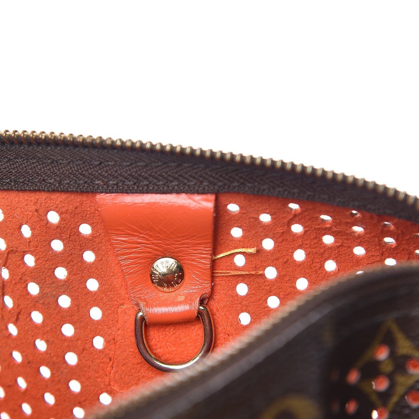 Monogram Perforated Speedy 30 Orange