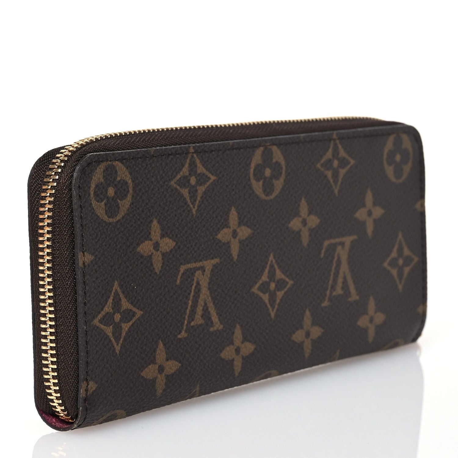 Louis Vuitton Monogram Clemence Wallet Fuchsia 3 of 11