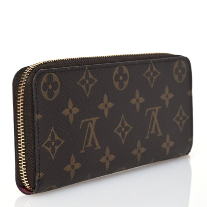 Louis Vuitton Monogram Clemence Wallet Fuchsia 3 of 11